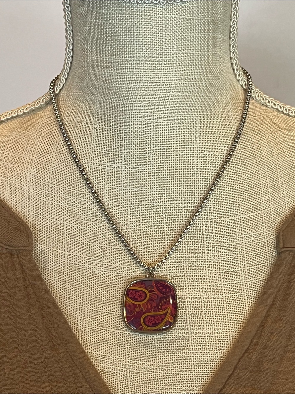 Reversible Pendant Necklace